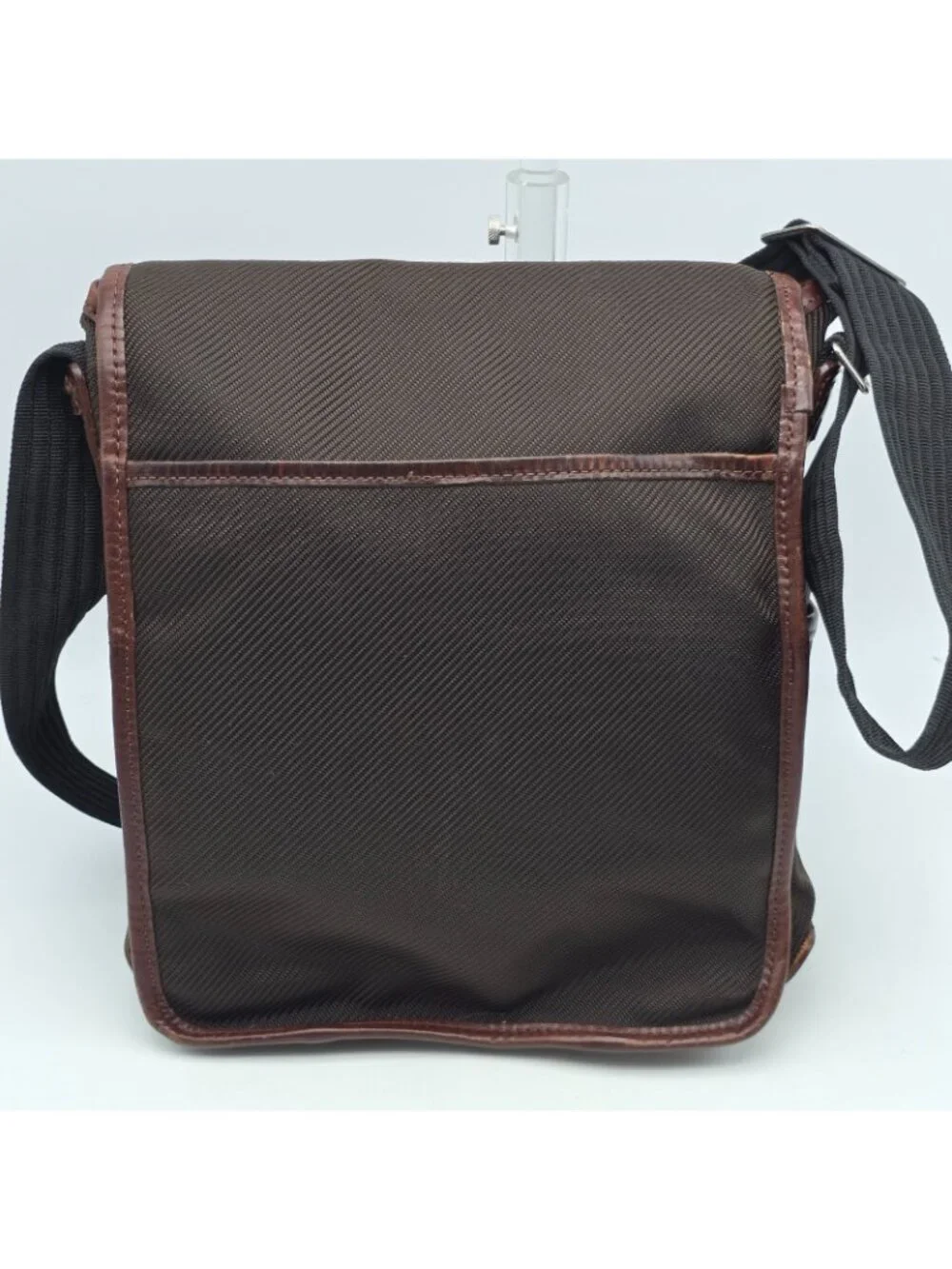 Filson Messenger Bag Mens Medium Brown Rugged Twill Leather Field Crossbody USA